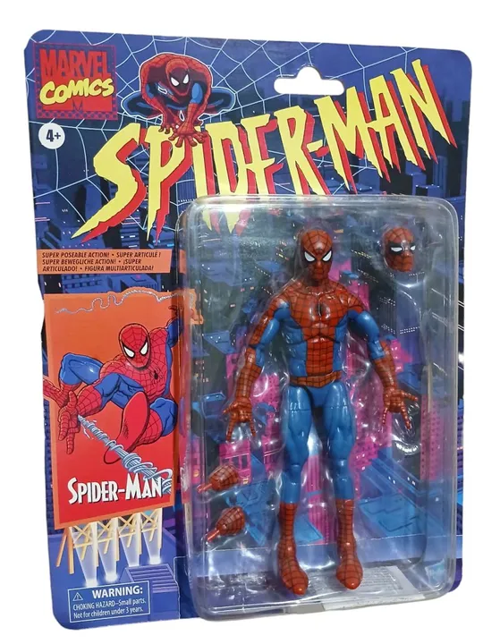 Boneco Spider-Man Marvel Retro Comics