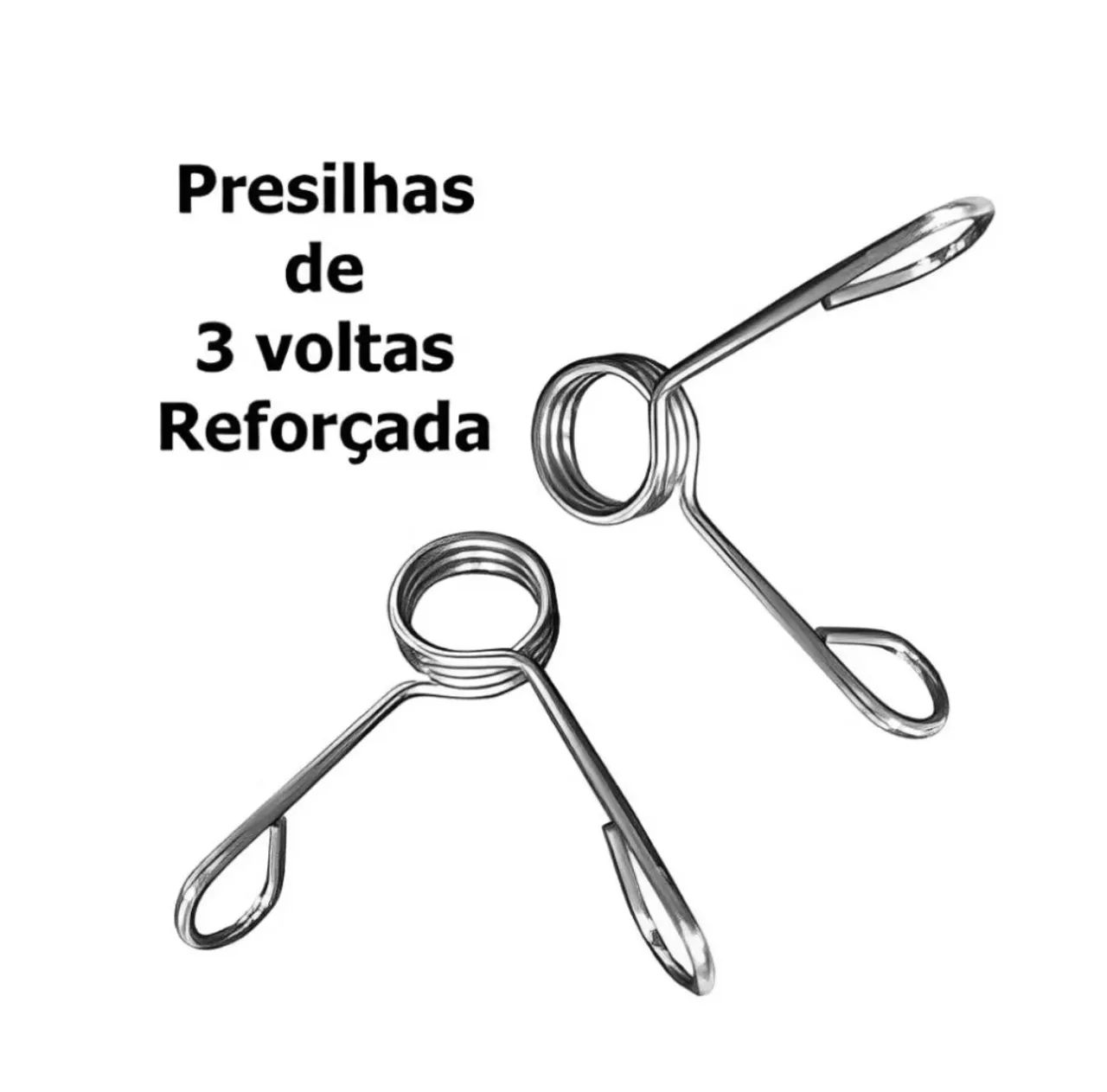 Barras ocas halteres musculação - Foto 2