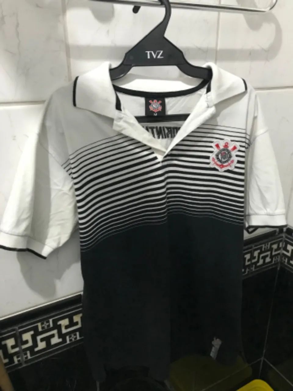 O4 Camisa polo do Corinthians  - Foto 4