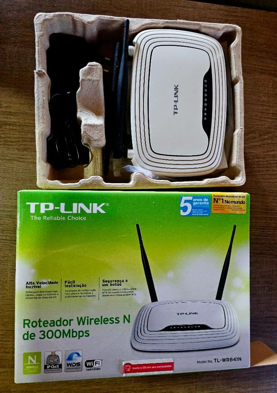 Roteador Wireless TP-Link TL-WR841N  - Foto 2