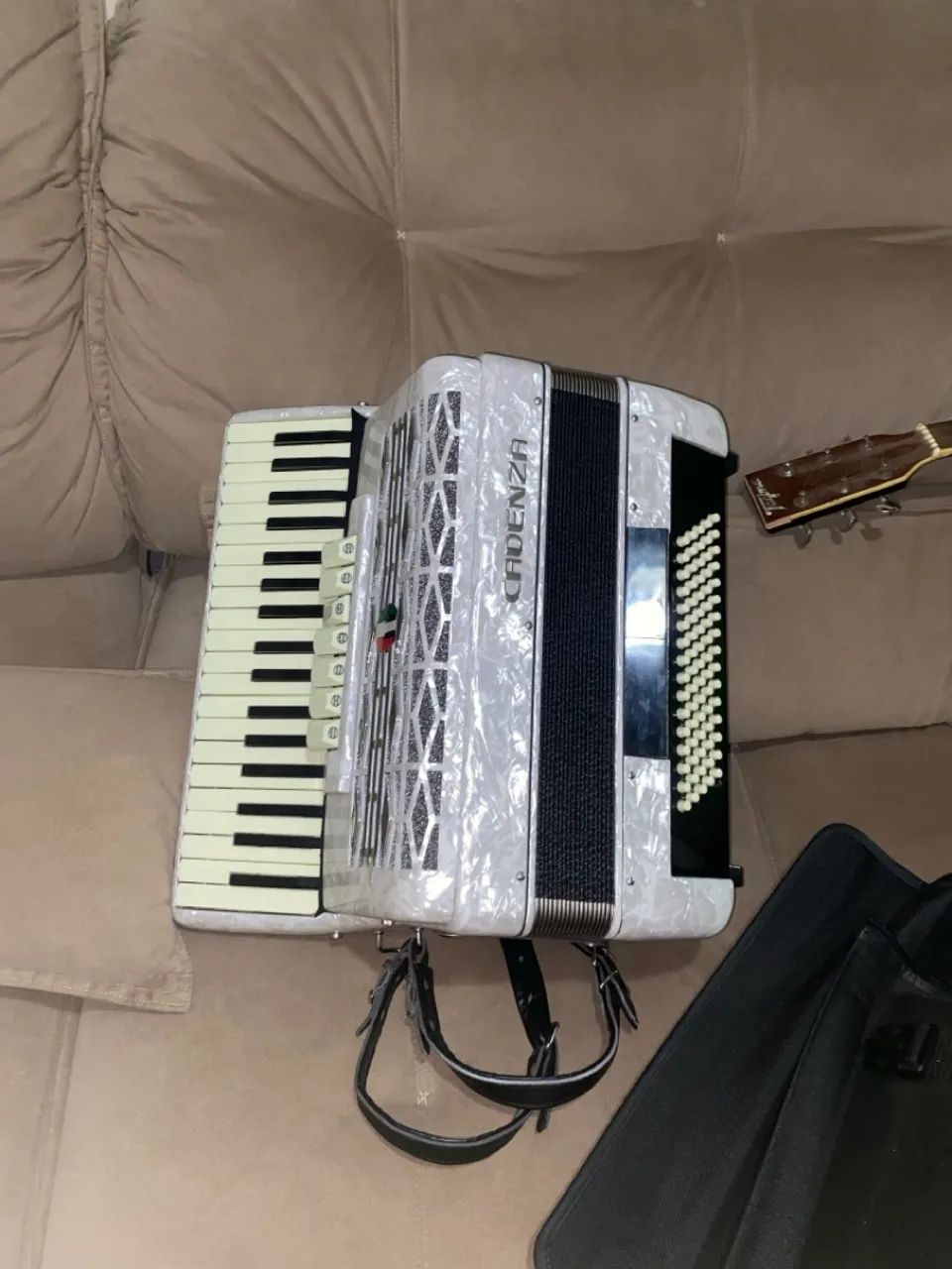 Acordeon Cadenza Branco