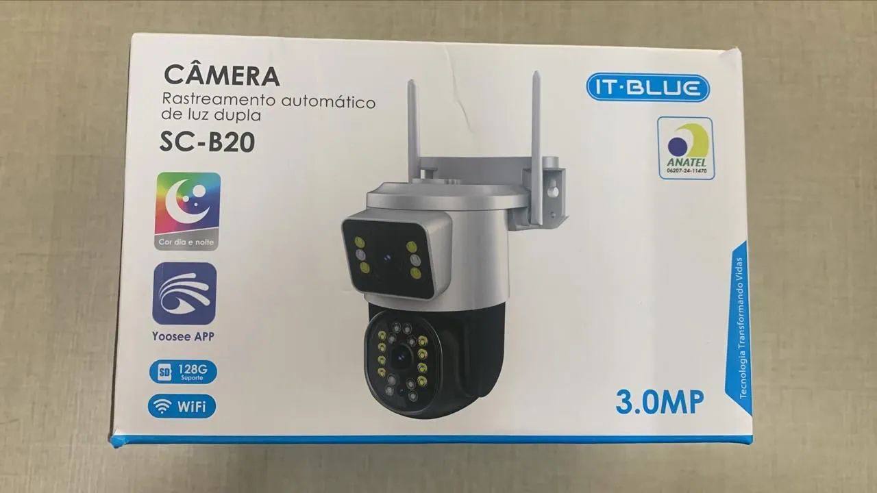 Câmera de Segurança IP Externa