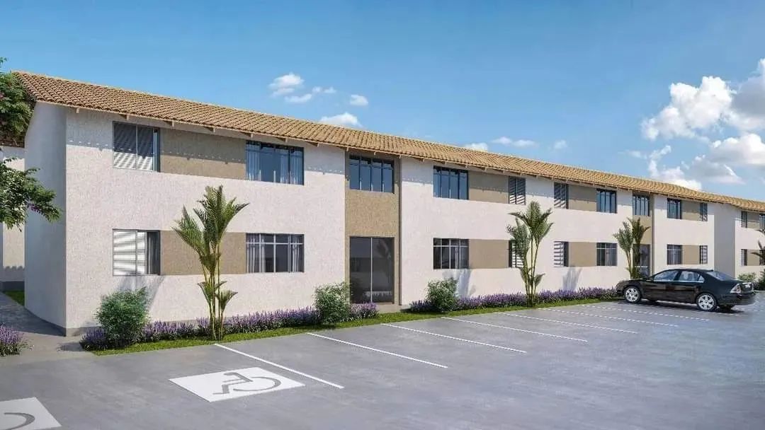 Imóvel para aluguel possui 48 metros quadrados com 2 quartos