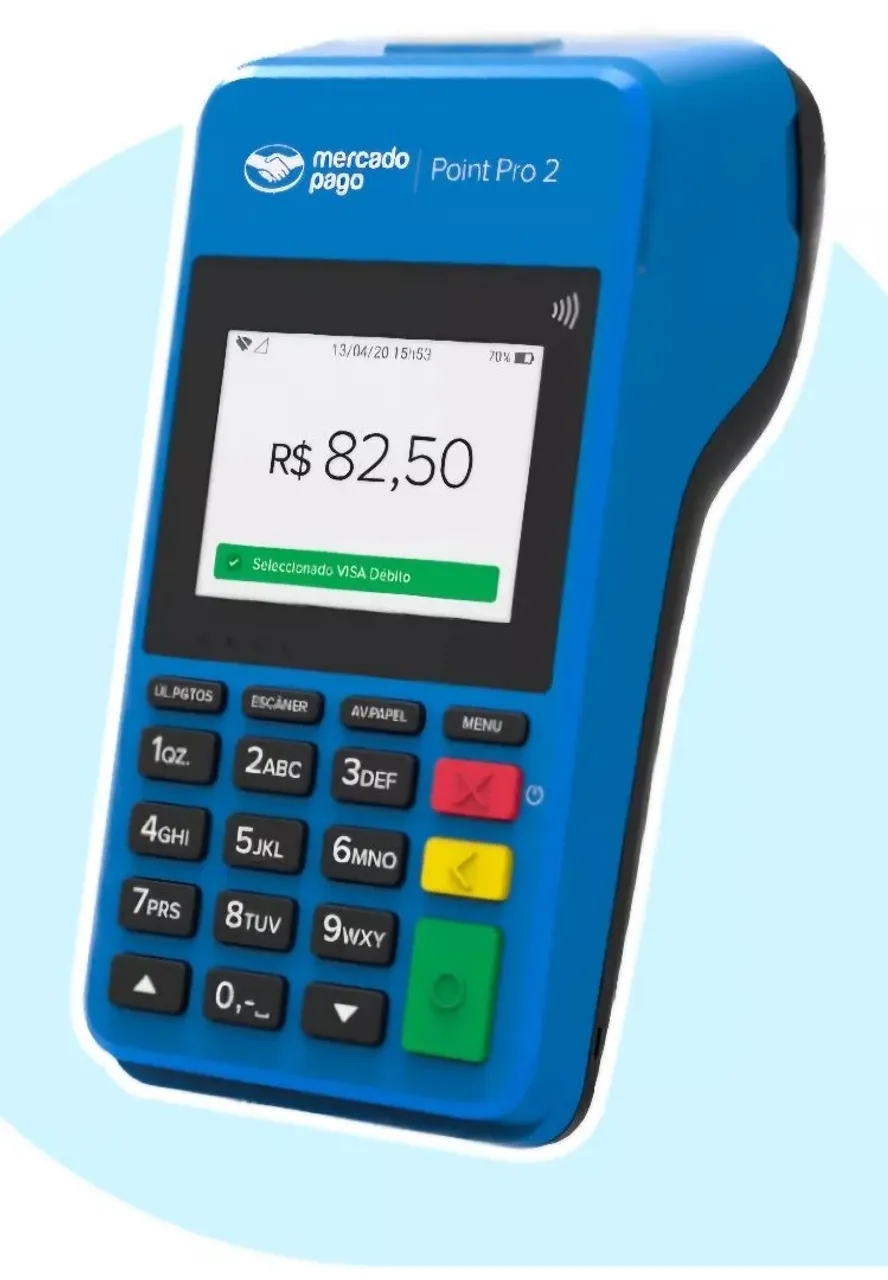 Máquina de Cartão Point Pro 2 Mercado Pago