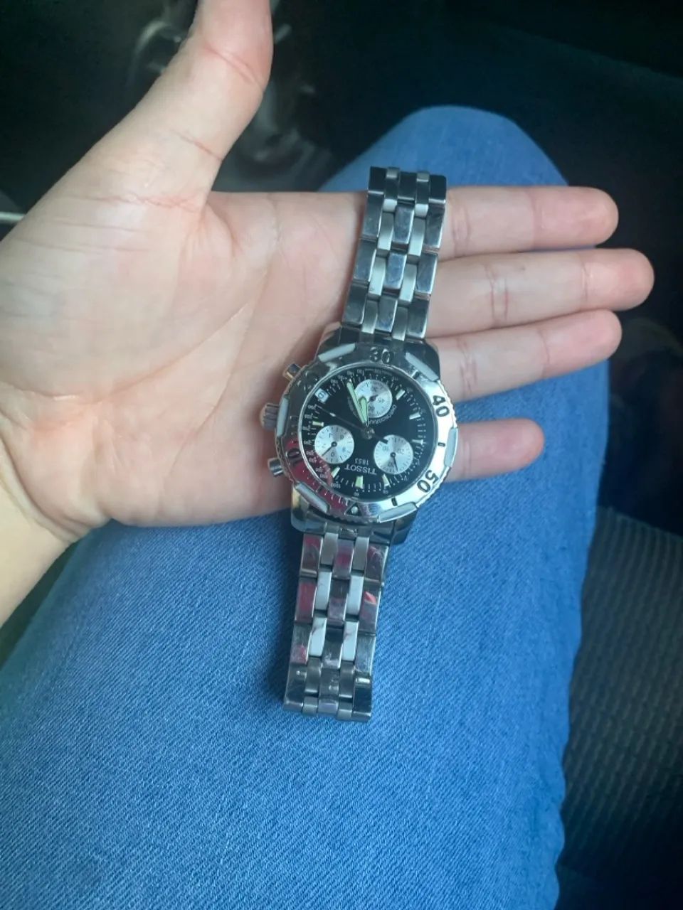 Relógio Tissot PRS 200 Conógrafo Original - Aço Inox 
