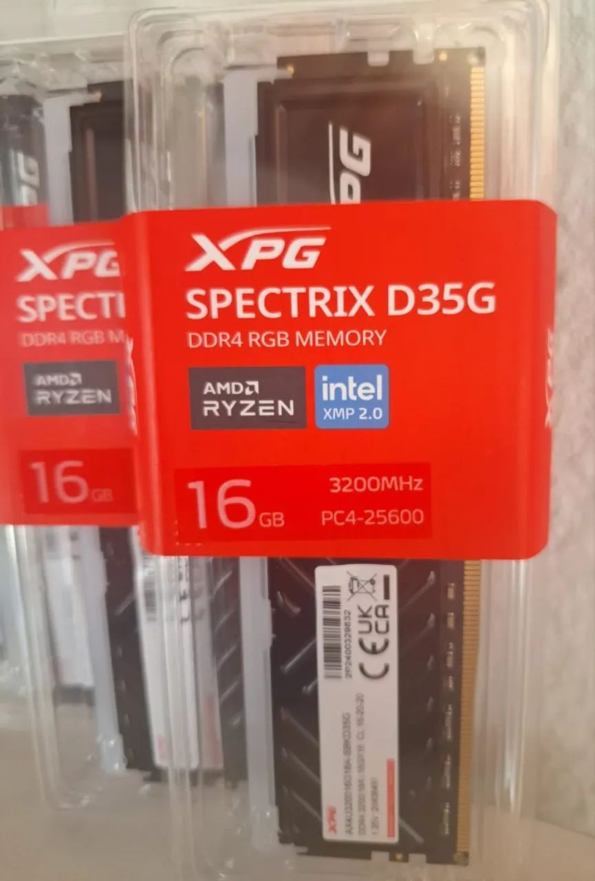 XPG Gamer Memory 16GB DDR4 3200Ghz RGB64291871906178121
