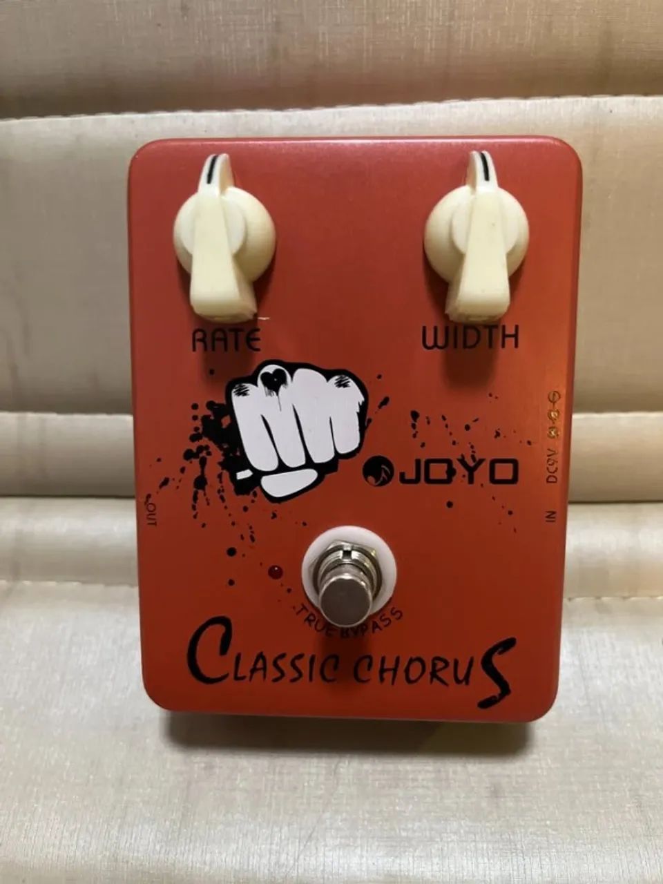  Pedal Joyo Classic Chorus Jf-05 Cor Laranja - Super Conservado!!