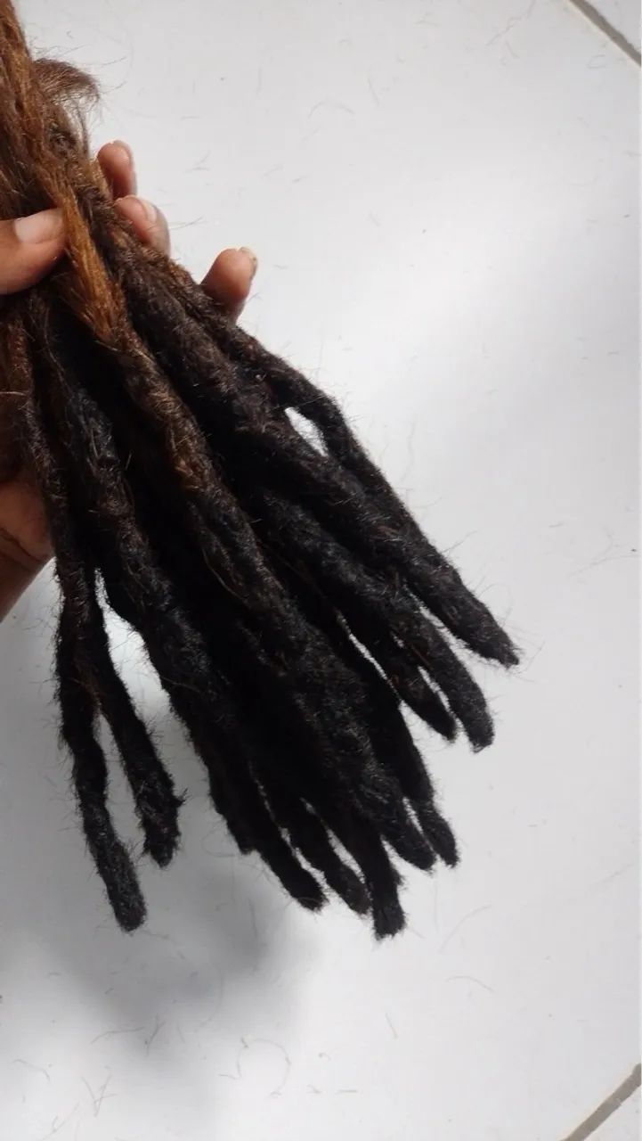 Dreadlocks sintéticos pretos