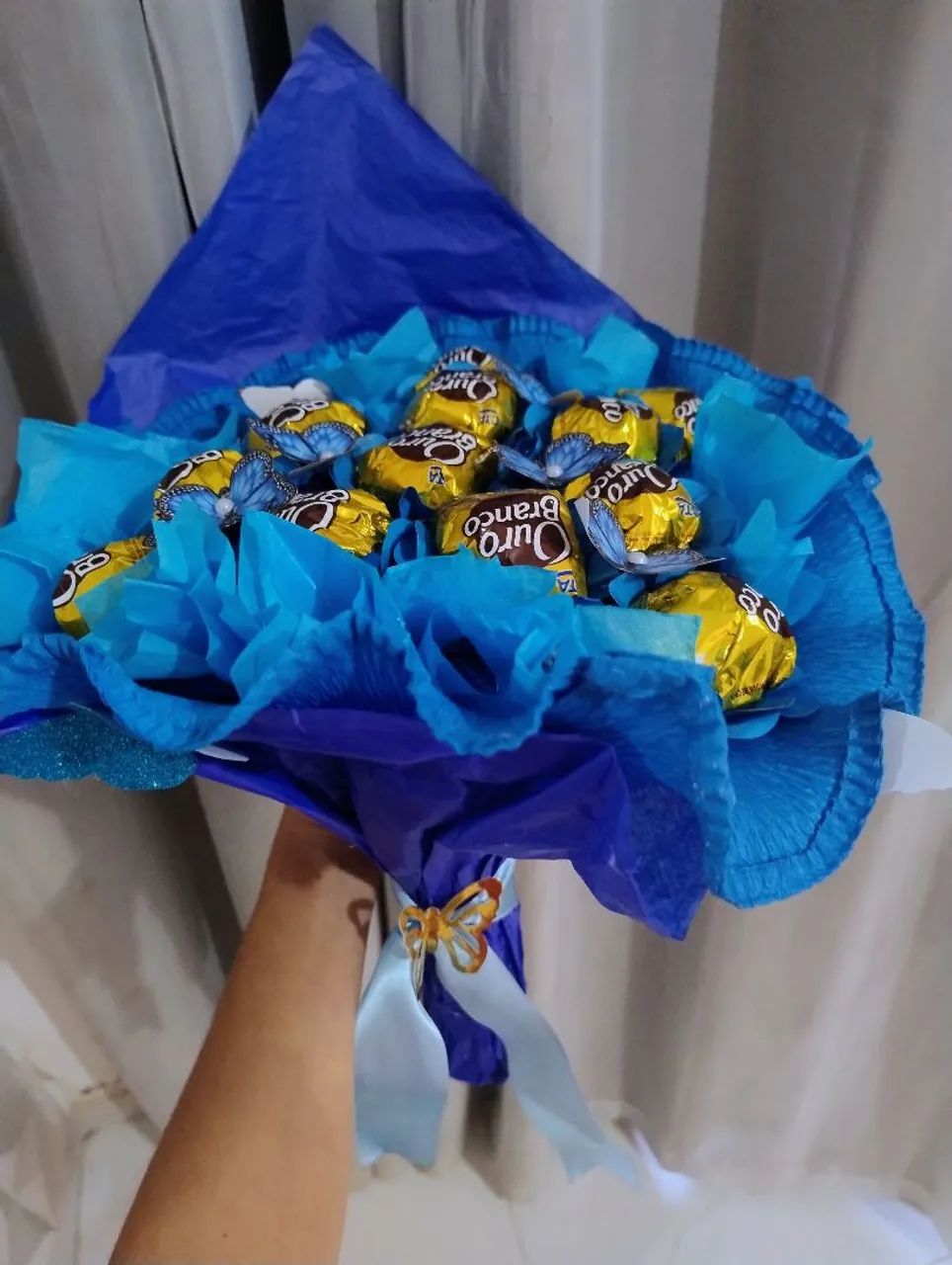 Buquê de Chocolate Ouro - Foto 3