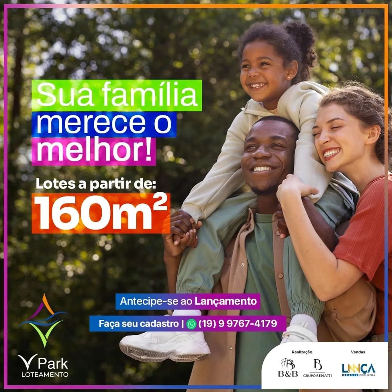 Breve lançamento loteamento V PARK lotes aparti de 160m² - Foto 2