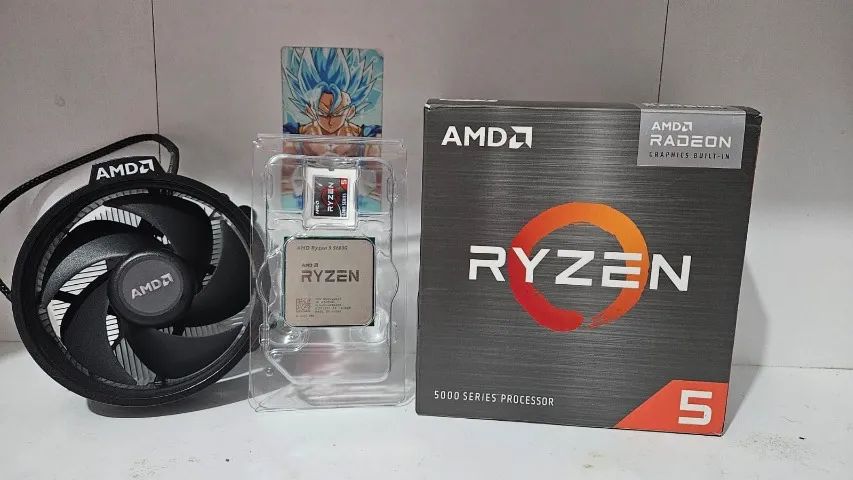 Processador Amd Ryzen 5 5600g Com Vídeo 7 Núcleos12 3.9 ghz am4