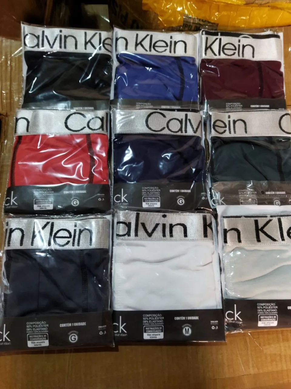 Cueca Box, Cuecas 10 peças