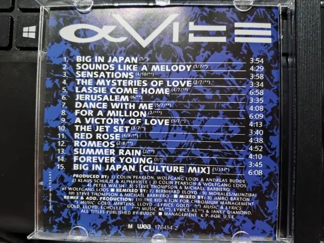 Super CD do ALPHAVILLE -  CD FIRST HARVEST 1984-92 - Foto 2