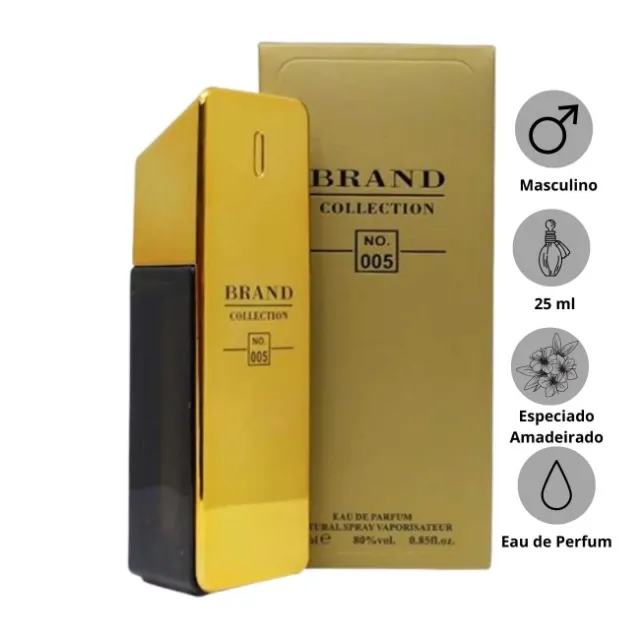 Brand Collection 25ml 005 - Perfume Masculino Inspirado One Million