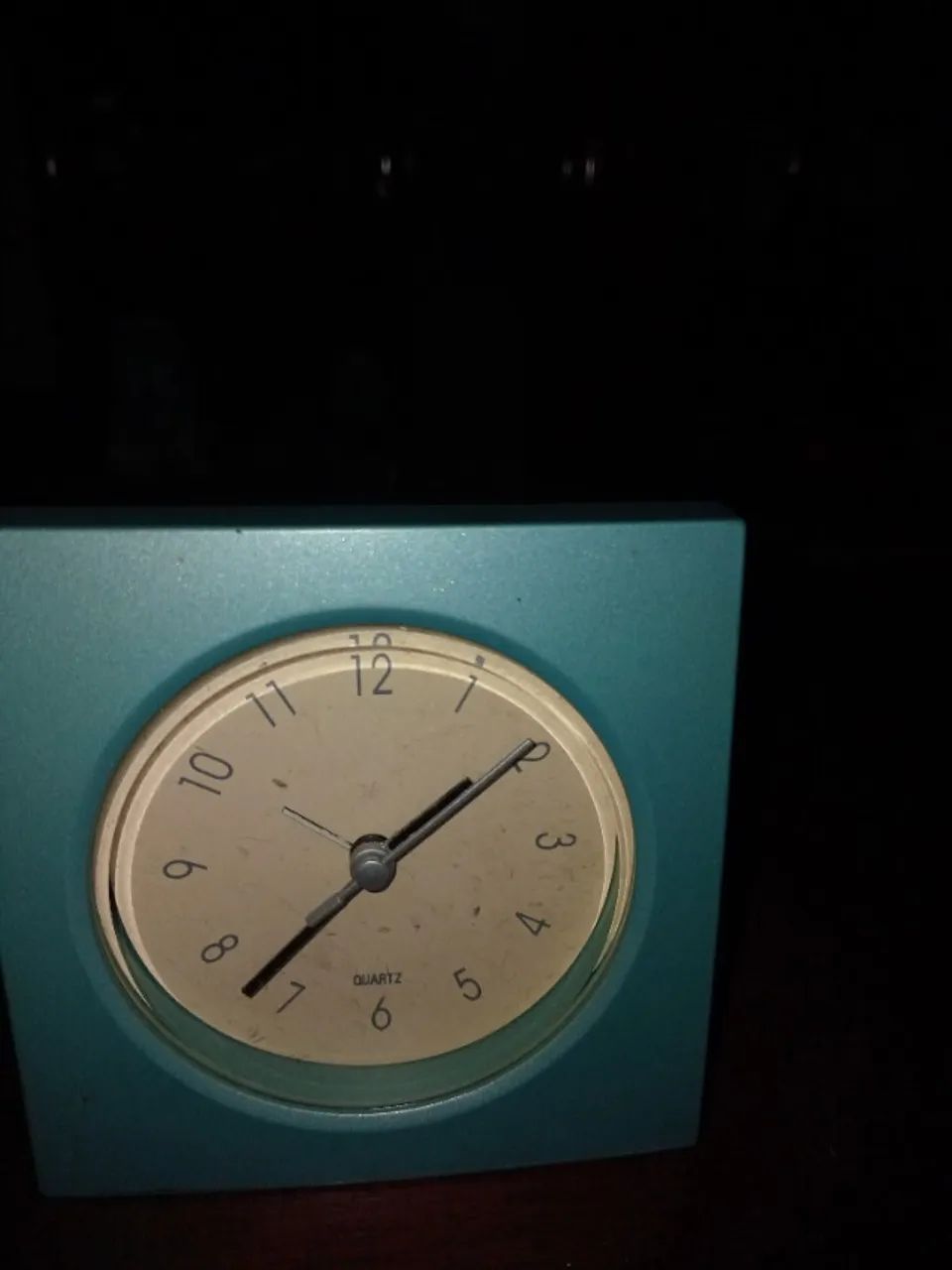 Relogio   mesa Vintage Quartz funcionando