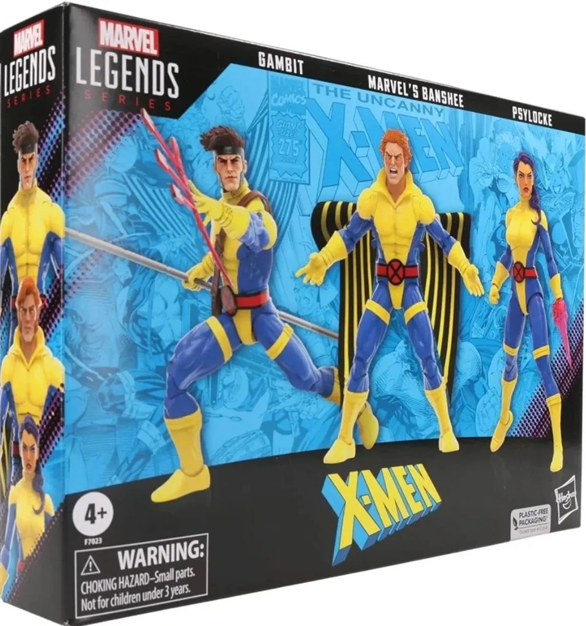Marvel Legends Series Banshee, Gambit, & Psylocke X-Men - Foto 3