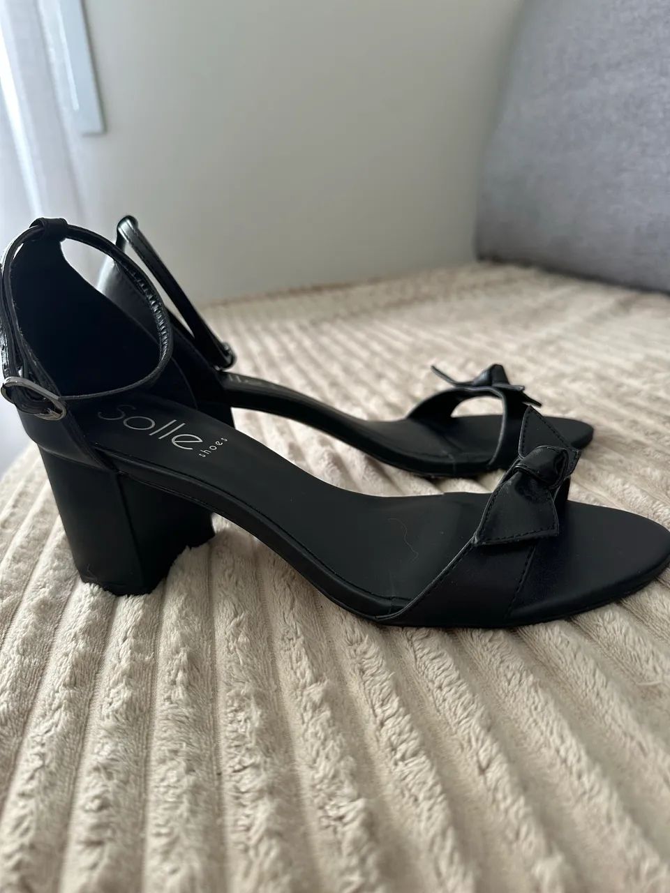 Sandália Preta - Foto 4