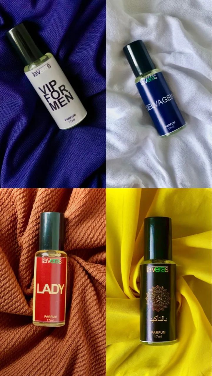 Perfumes Importados - 212 VIP For Men, Lady Million, Sauvage e Asad