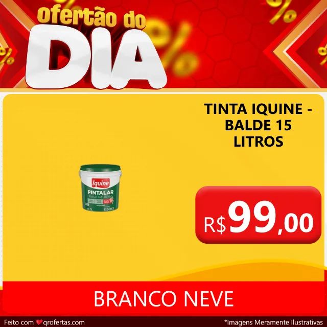 TINTA IQUINE BALDE - COR: BRANCO NEVE  - Foto 3