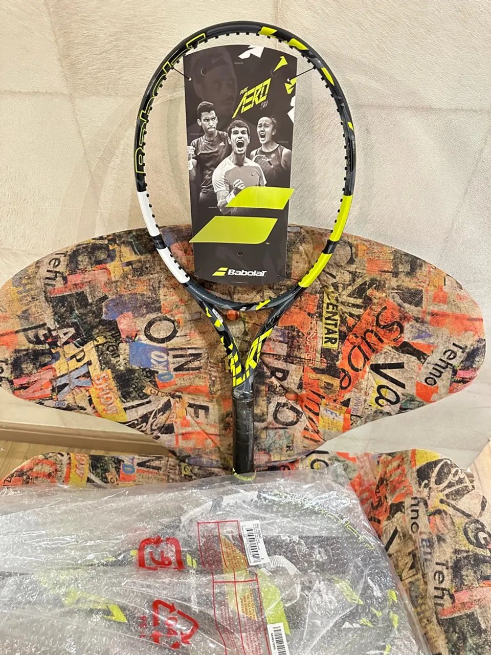 Raquete de tênis Babolat Pure Aero 98 nova ( ALCARAZ )