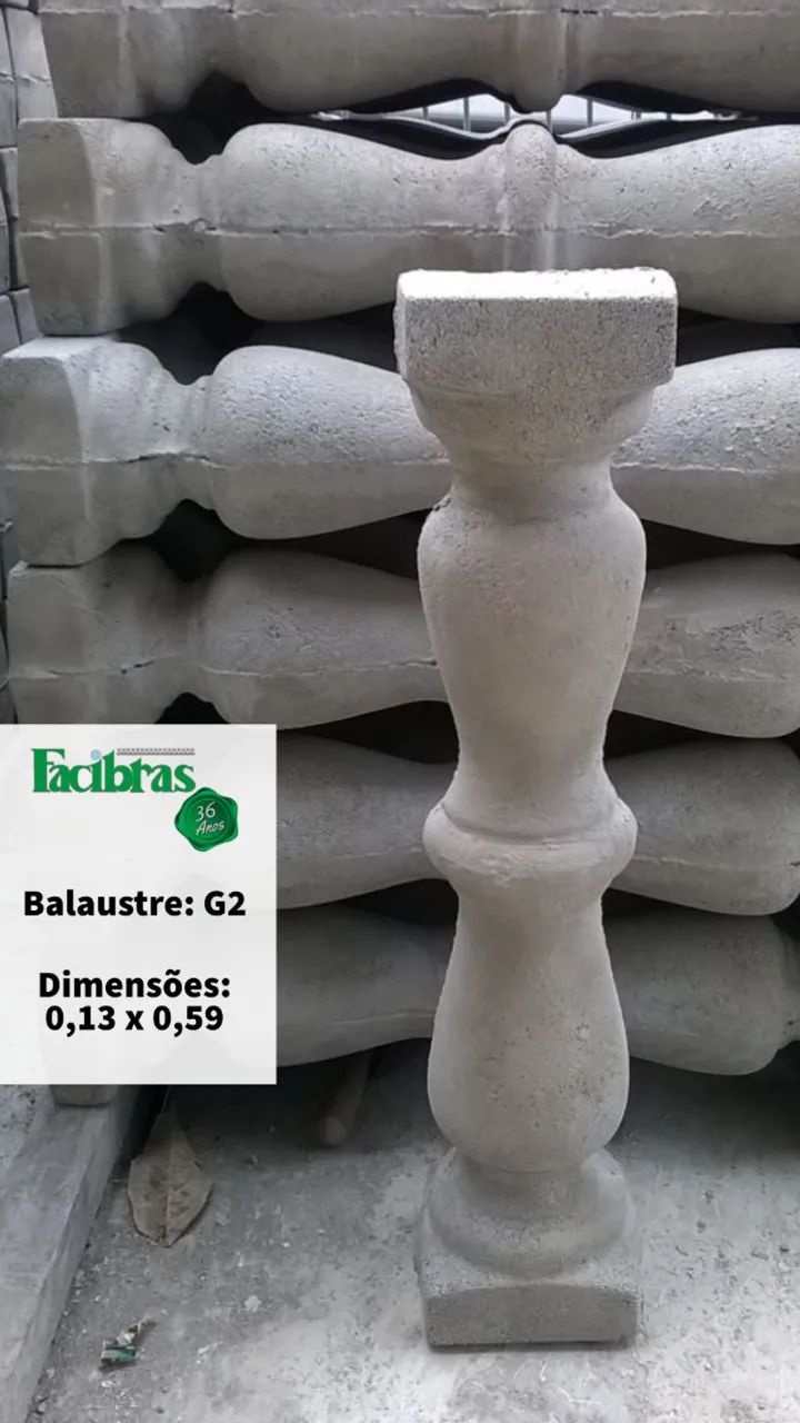 balaustre de concreto - Foto 5