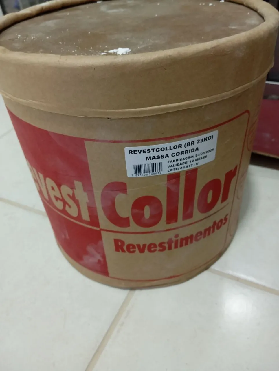 Massa Corrida Revestcoll