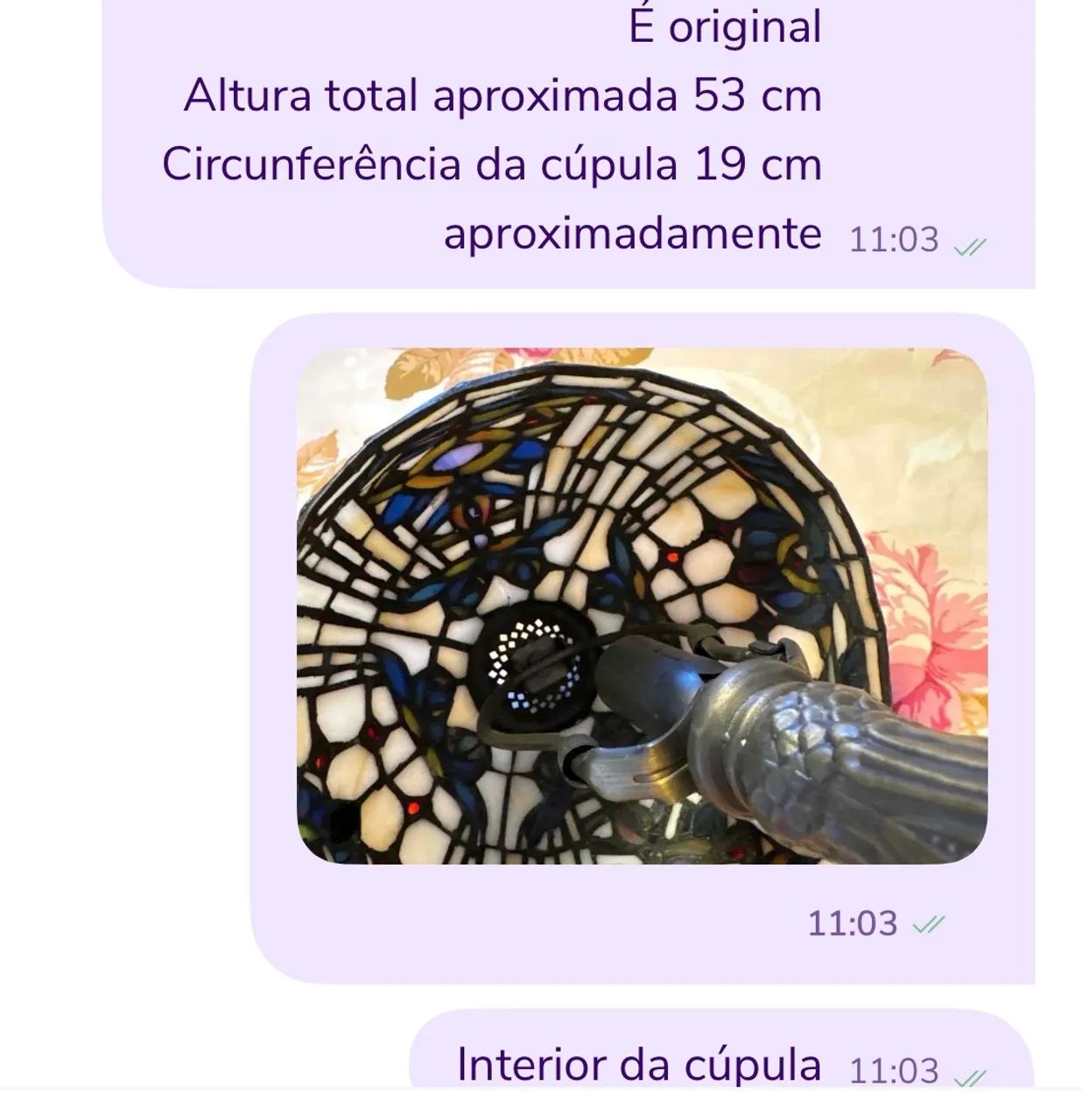 Abajur Tiffany Decorativo - Foto 5