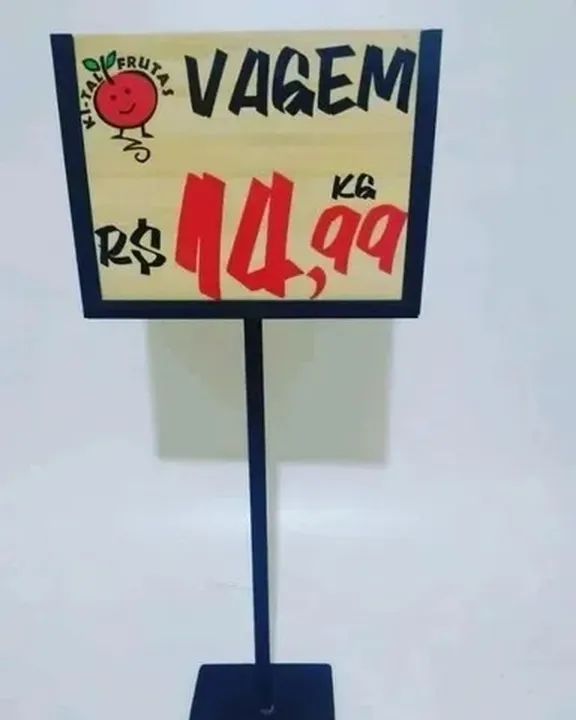 Suporte de Placas de Preço - Foto 2