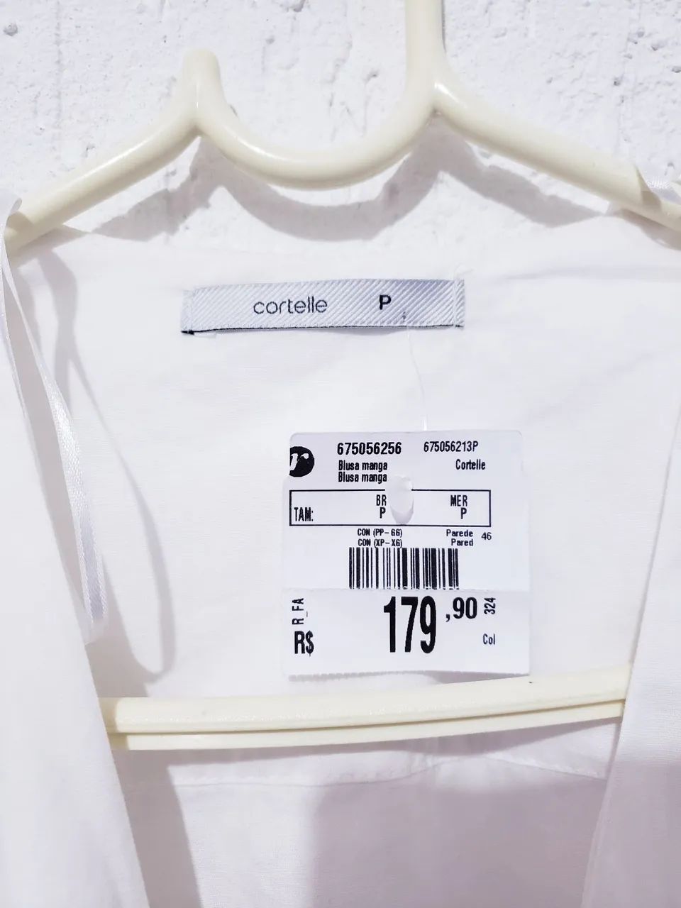 Blusa Branca Elegante com Manga Bufante - Foto 3