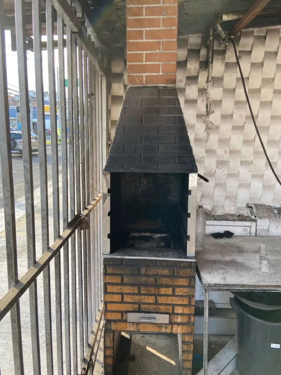 Churrasqueira em alvenaria