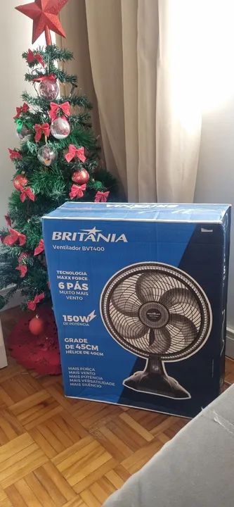 Ventilador Britânia BVT400 150W 6 Pás 45cm