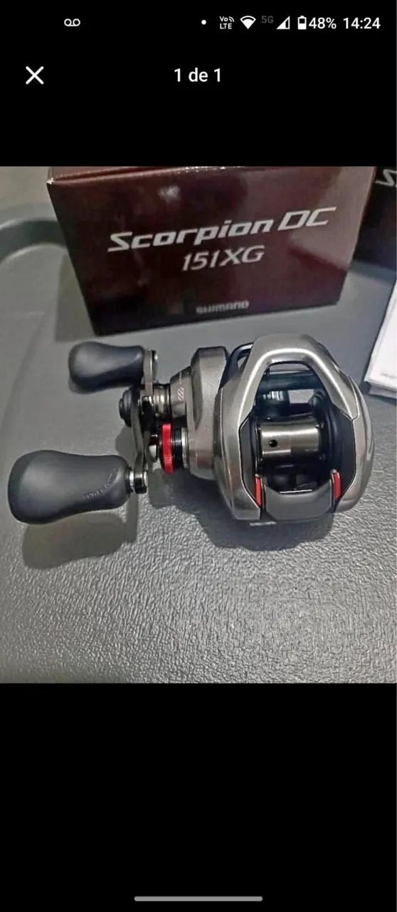 Carretilha scorpion DC 151 XG - Esportes Aquáticos - Bacacheri