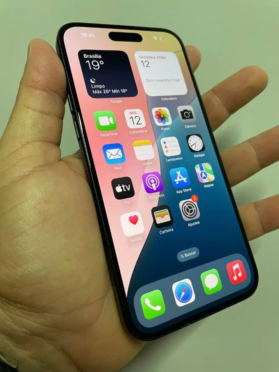 Iphone 15 Plus 5G 128gb Impecável Semi Novo