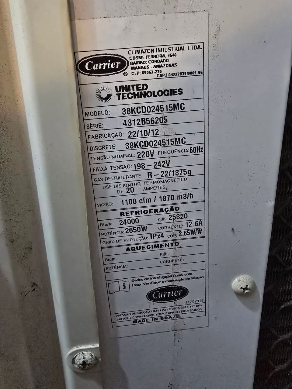 Ar Condicionado Split Usado - Foto 4