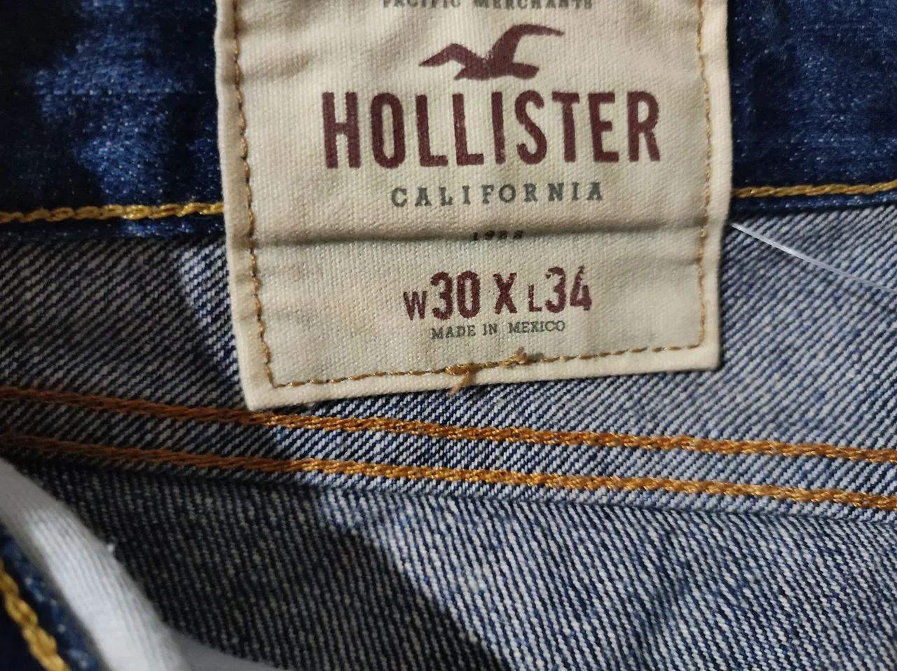 Calça Jeans Azul Destroyed - Foto 4
