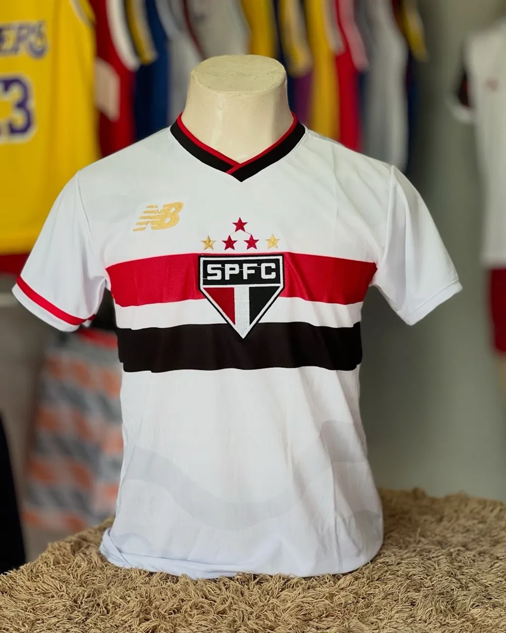 Camisa de Futebol São Paulo tradicional - New Balance