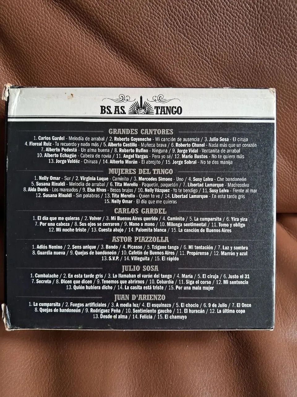 Box 6 cds tango argentino Gardel, Piazzolla etc - Foto 2