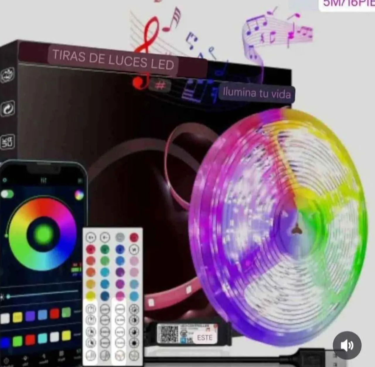 Luzes led USB 5 metros  - Foto 4