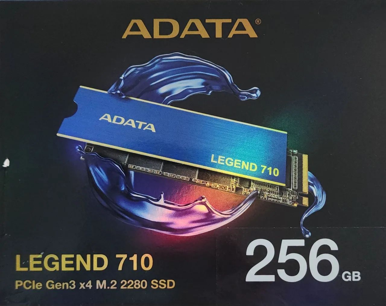 SSD M.2 NVME 256GB - ADATA Legend 710 - Foto 2