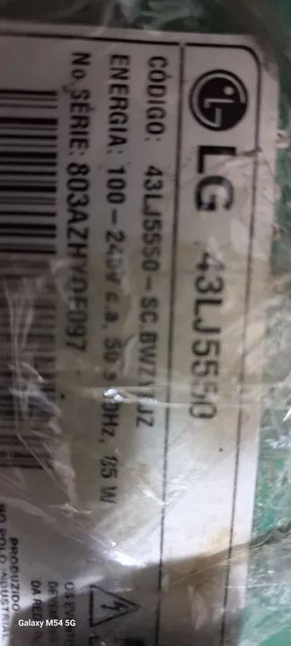 Placa Mãe para TV,LG43LJ5550 - Foto 3