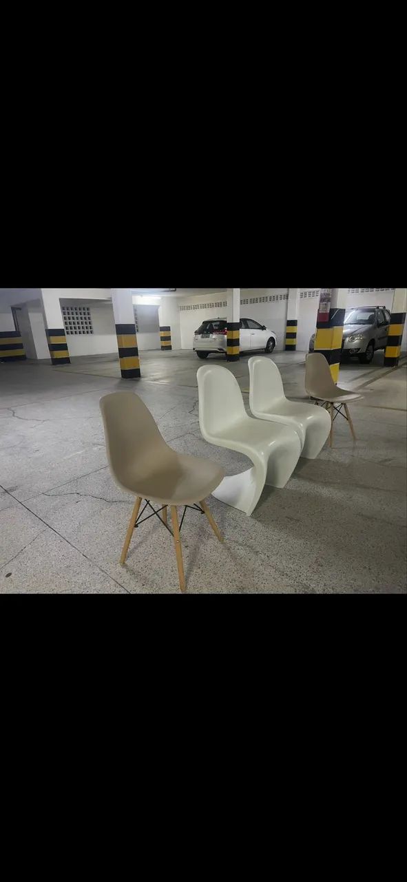 2 Cadeiras Panton Branca  - Foto 3