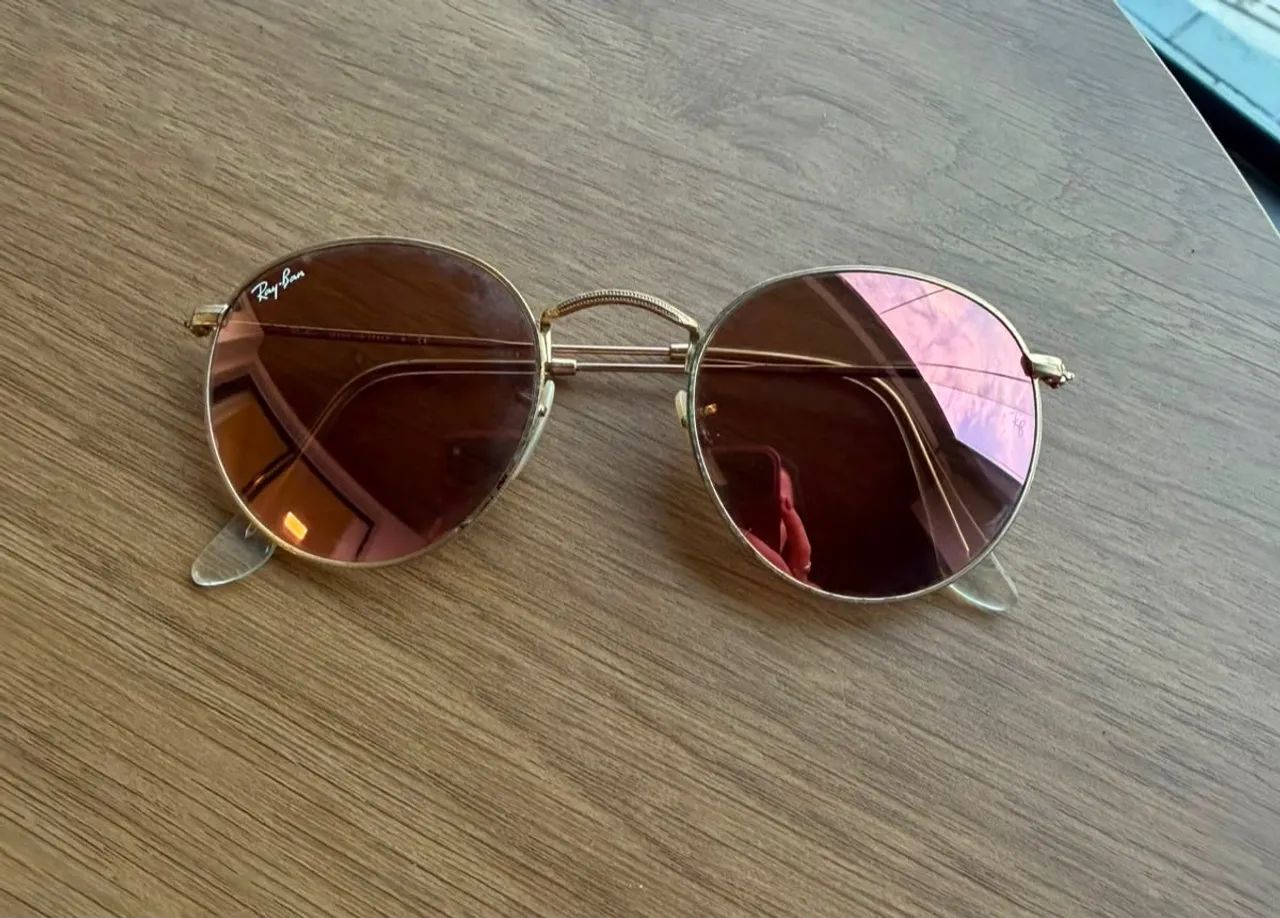 Oculos Rayban Hexagonal Flat Lenses