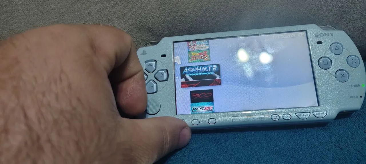 PSP raro azul Felícia TD funcionando. ler descrição - Consoles de