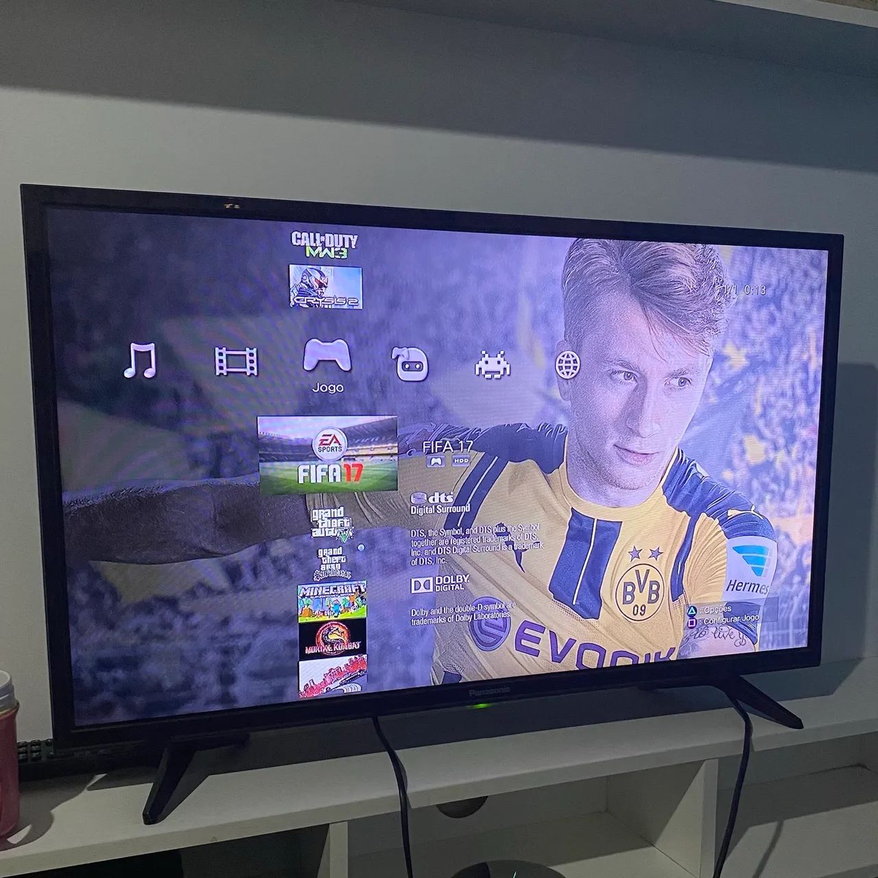Ps3 com Jogos e Loja + Entrega Grátis  - Foto 2