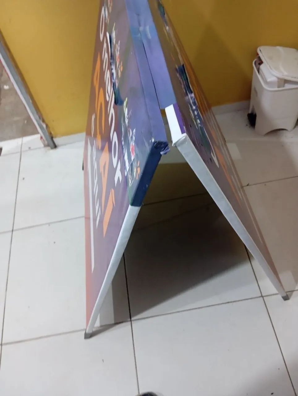 Cavalete em lona - Foto 2