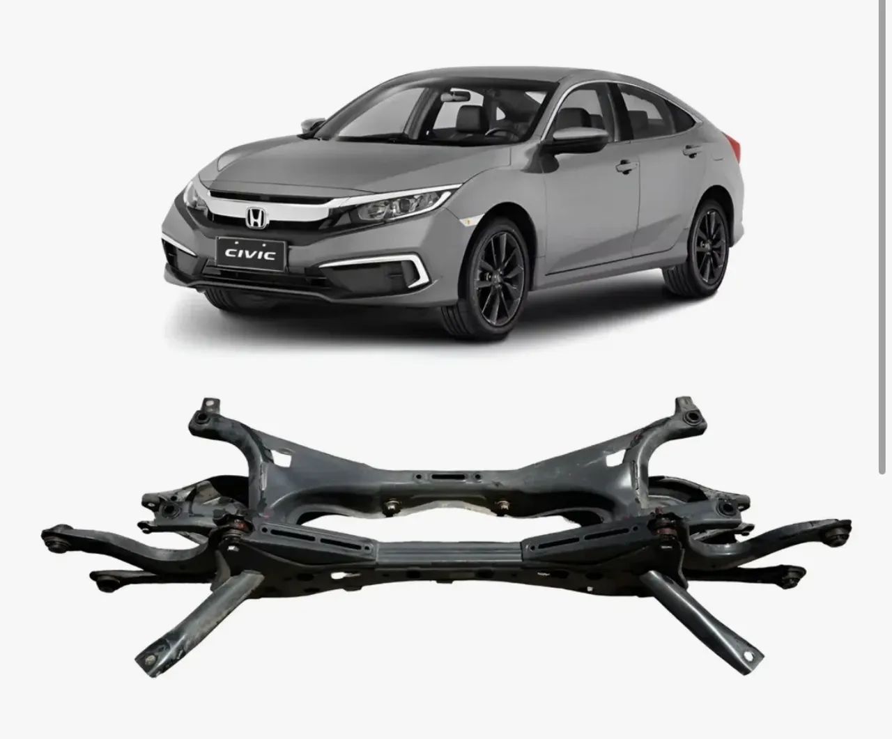 Eixo traseiro civic G10