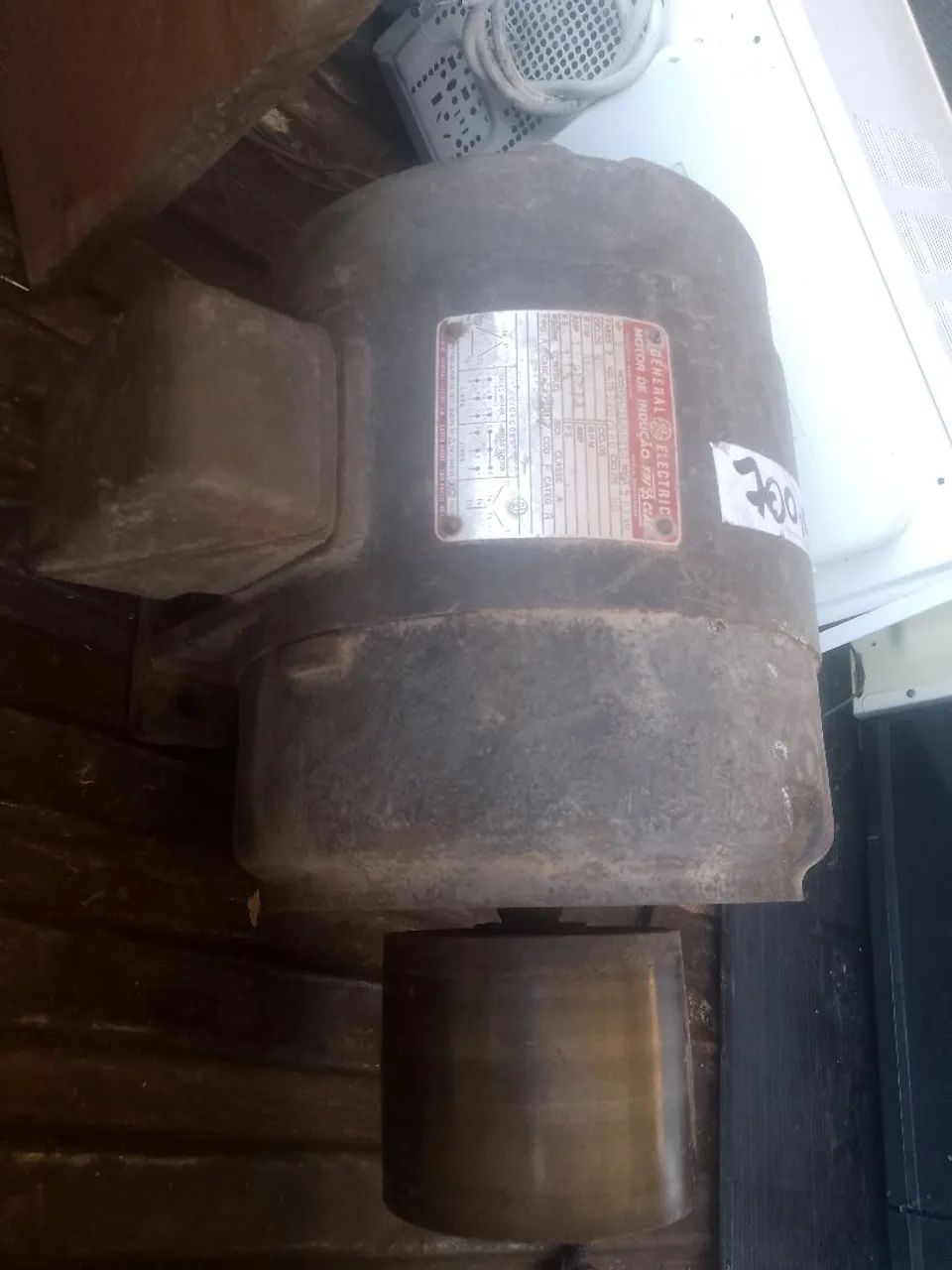 Motor de indução trifásico 5hp General eletric - Foto 6