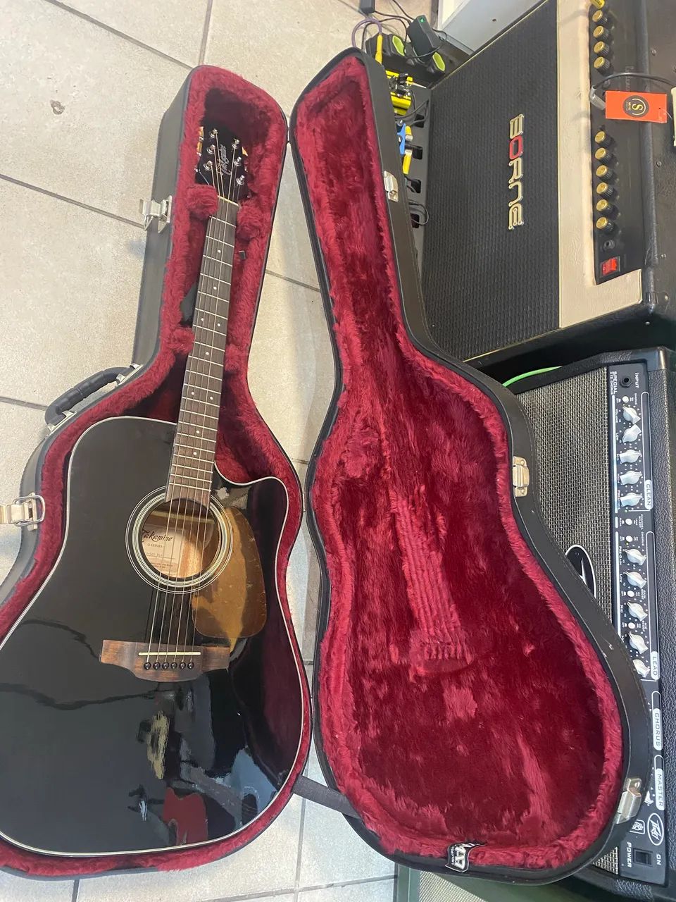 Violão Folk Takamini GD 15 com case - Foto 2