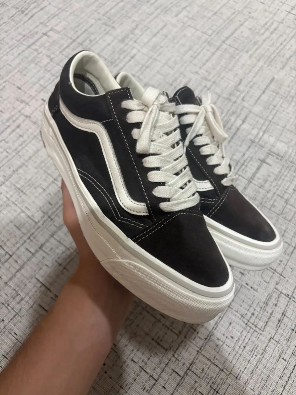 tênis vans old school mte café