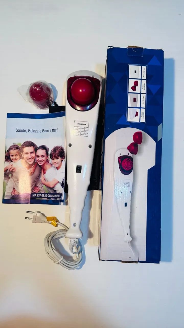 Massageador Manual Vibratorio com Infravermelho - Foto 5